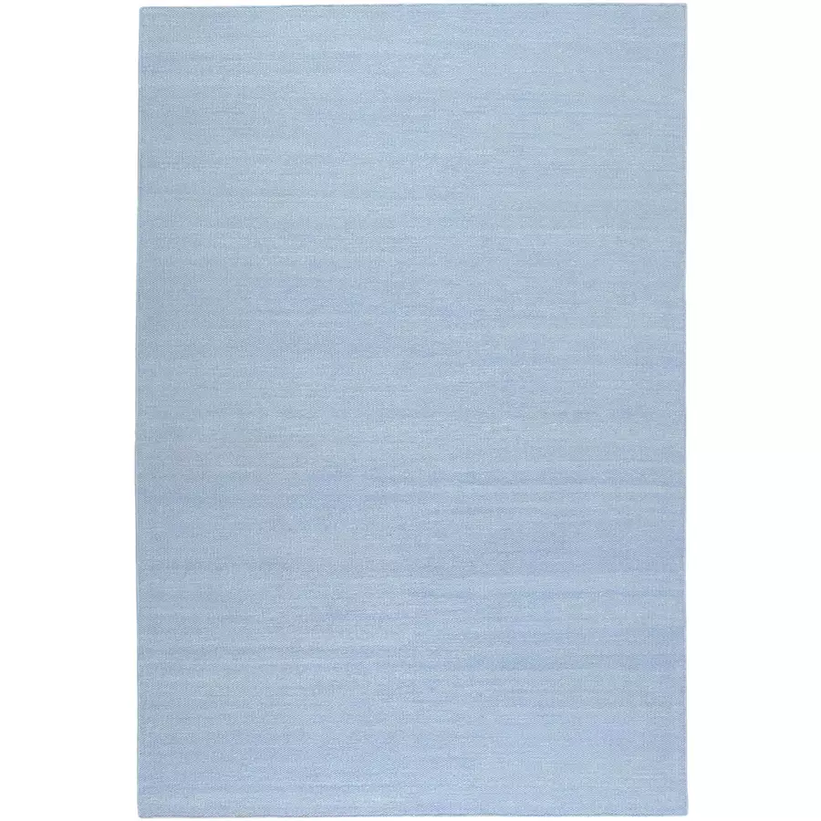 Esprit Kelim Teppich Rainbow Kelim hellblau
