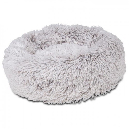 Vadigran donut cama de cachorro cinza harry