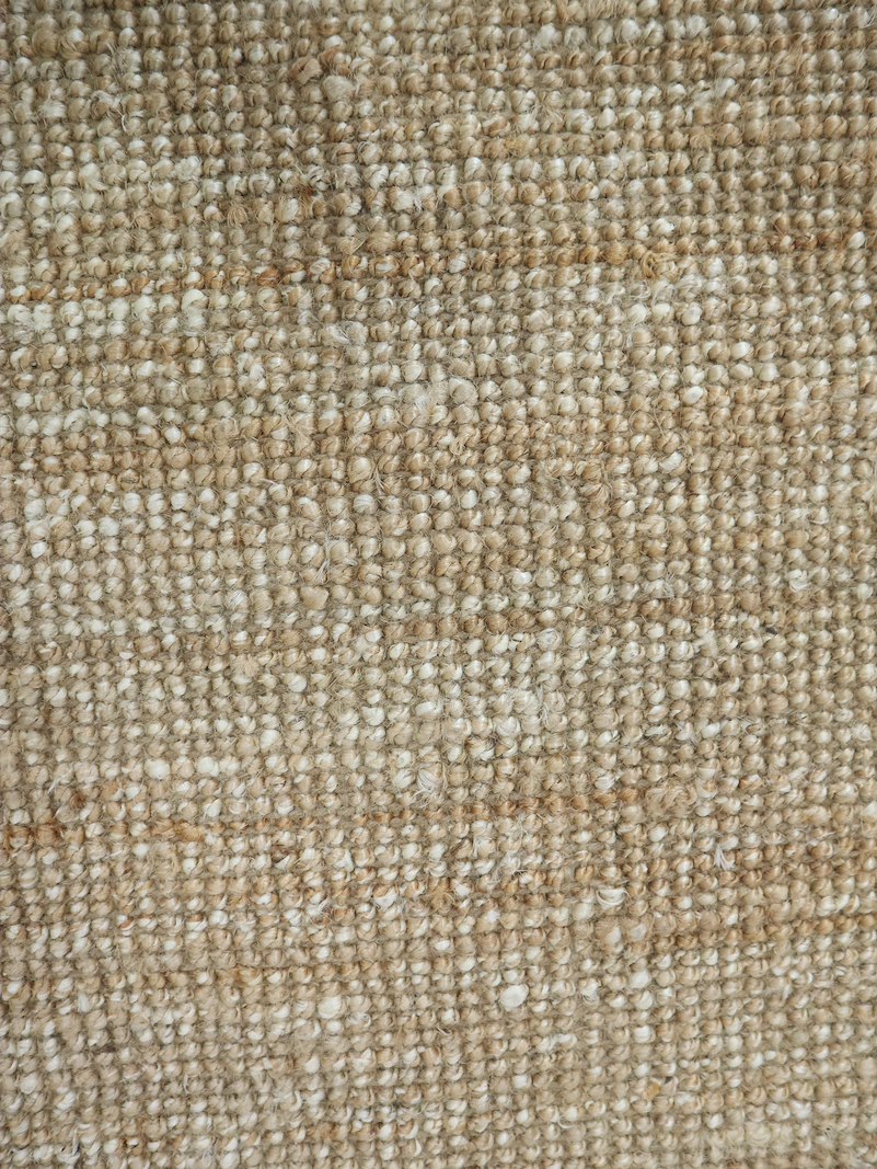 Lotus gulvteppe 70x140 Naturfarget jute håndvevet
