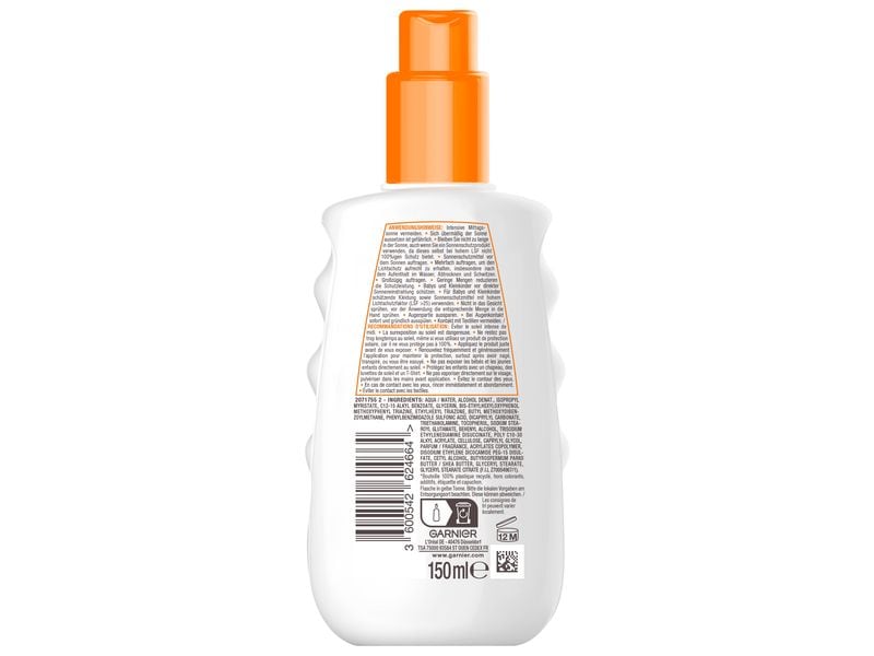 Garnier Ambre Solaire Ambre Solaire Hydra Protect  Spray SP Sonnenspray gegen schädliche UVA- und UVB-Strahlung