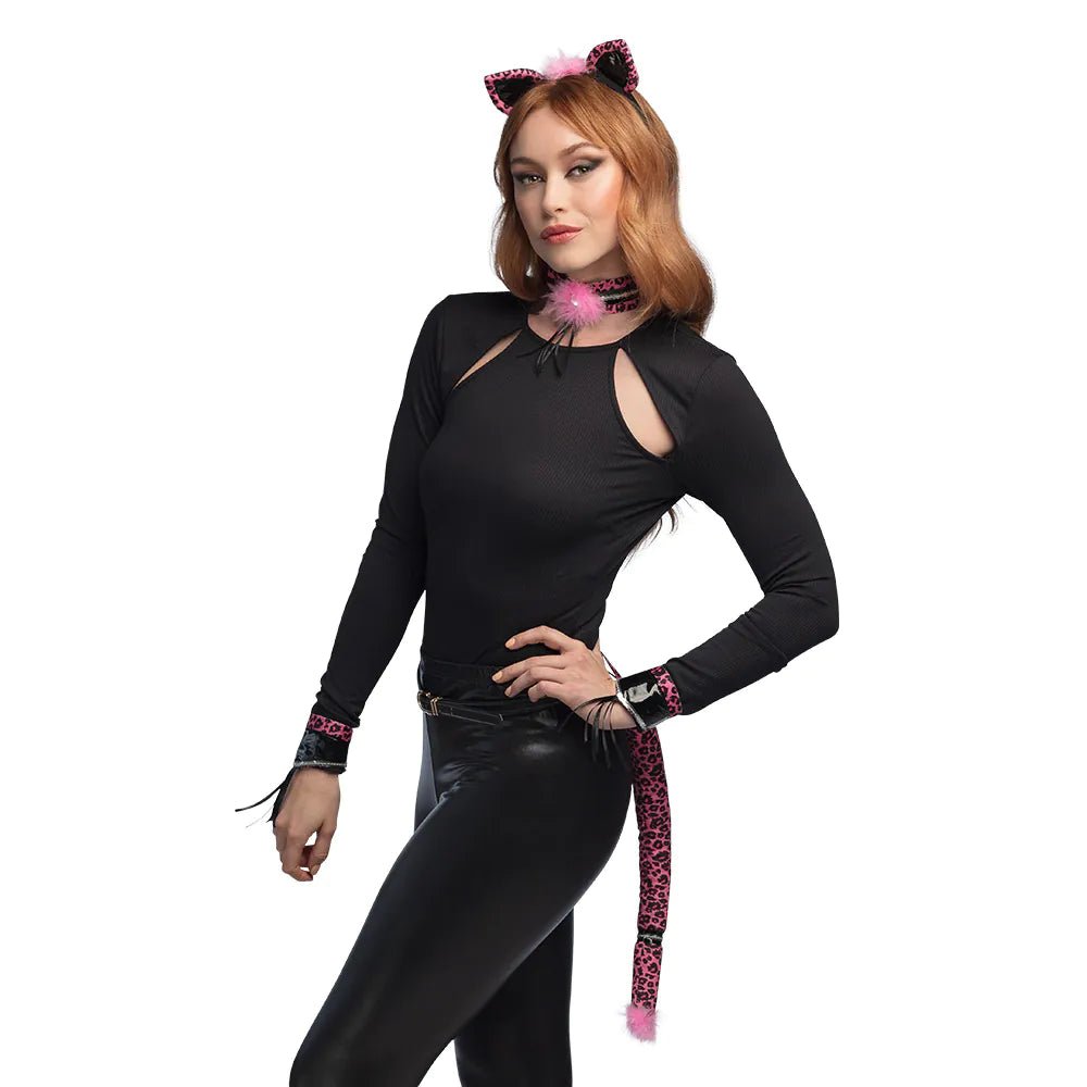 Luipaard Accessoireset 4 delig