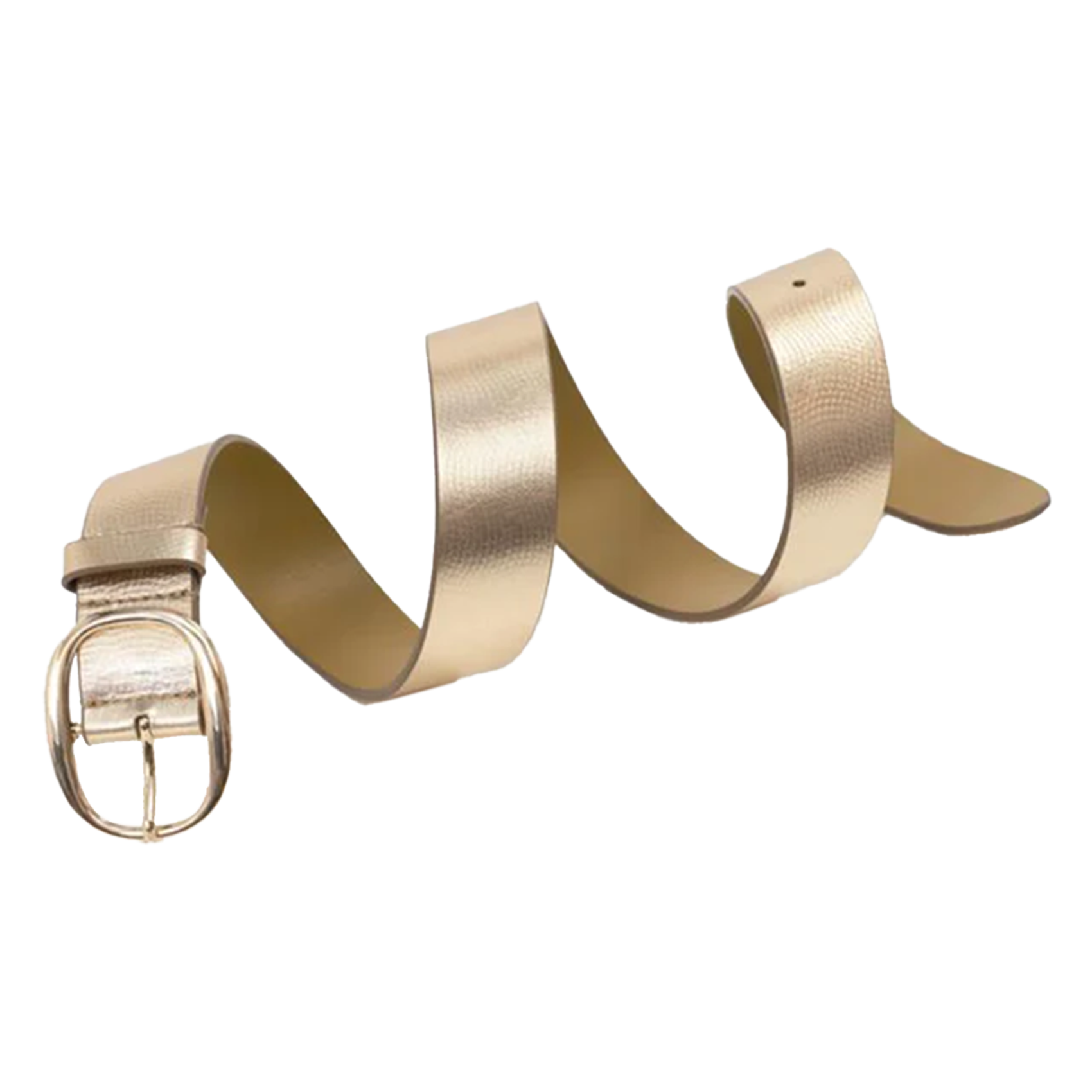 ALIA - Ceinture en cuir | Doré