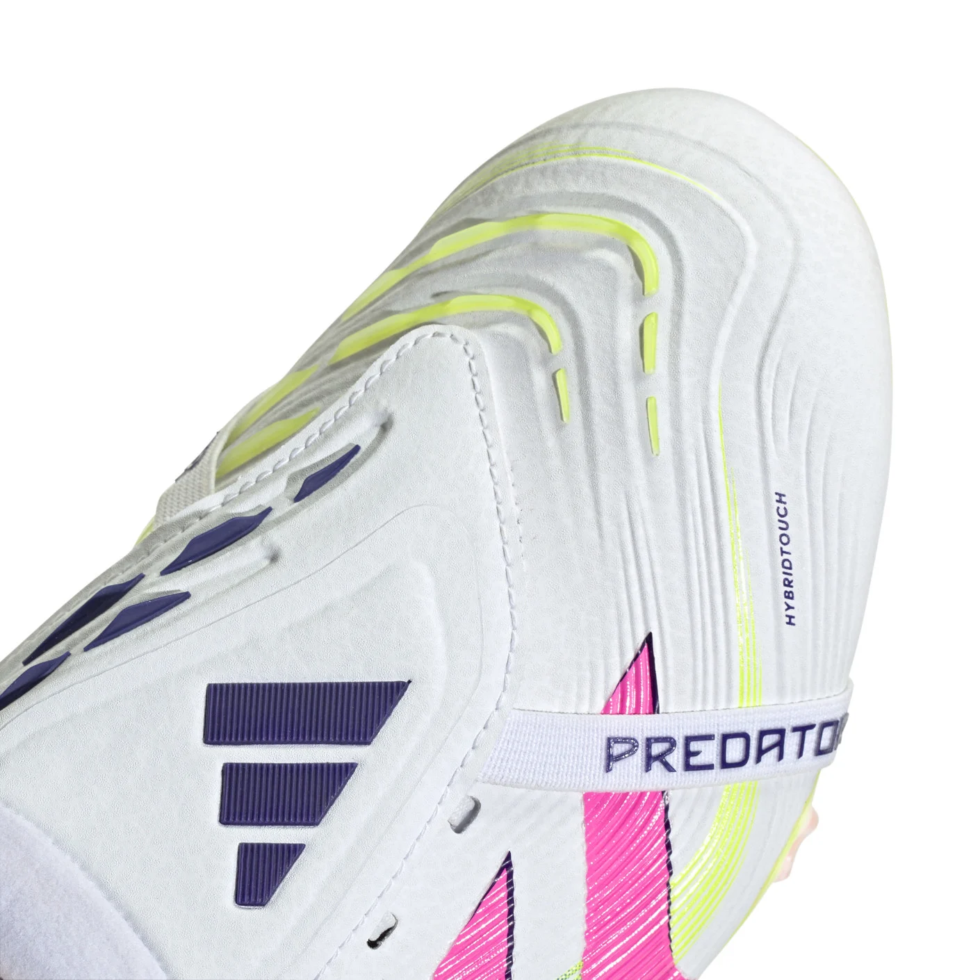 Adidas Predator Elite FT Gras Voetbalschoenen (FG) Wit Roze Neongeel