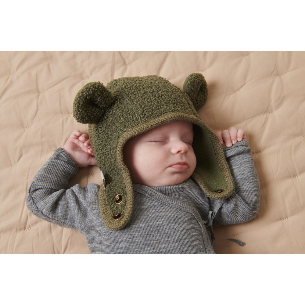 Køb MarMar Bonded Teddy Olive Leaf Aki Hue