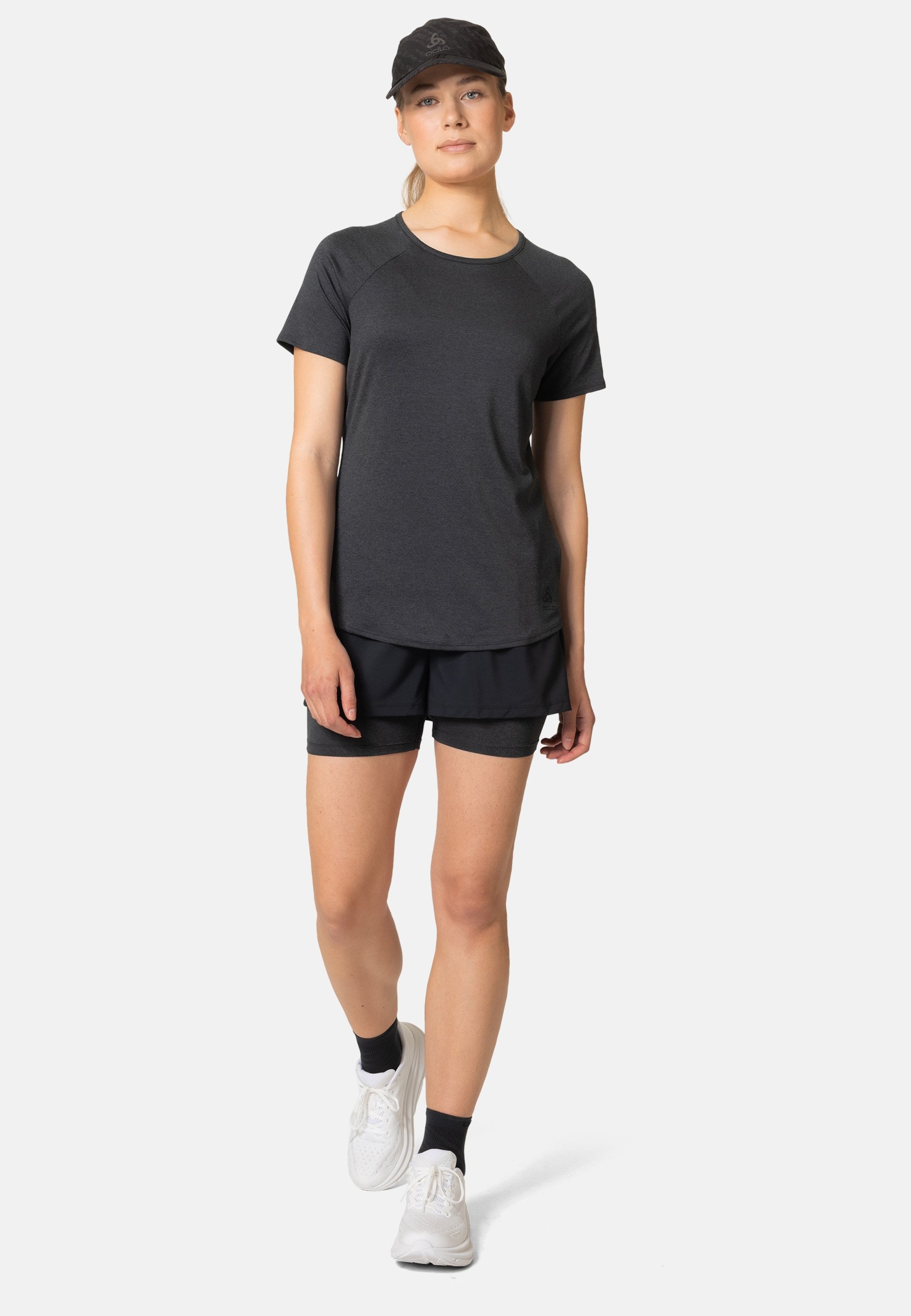 Active 365 T-Shirt in black melange