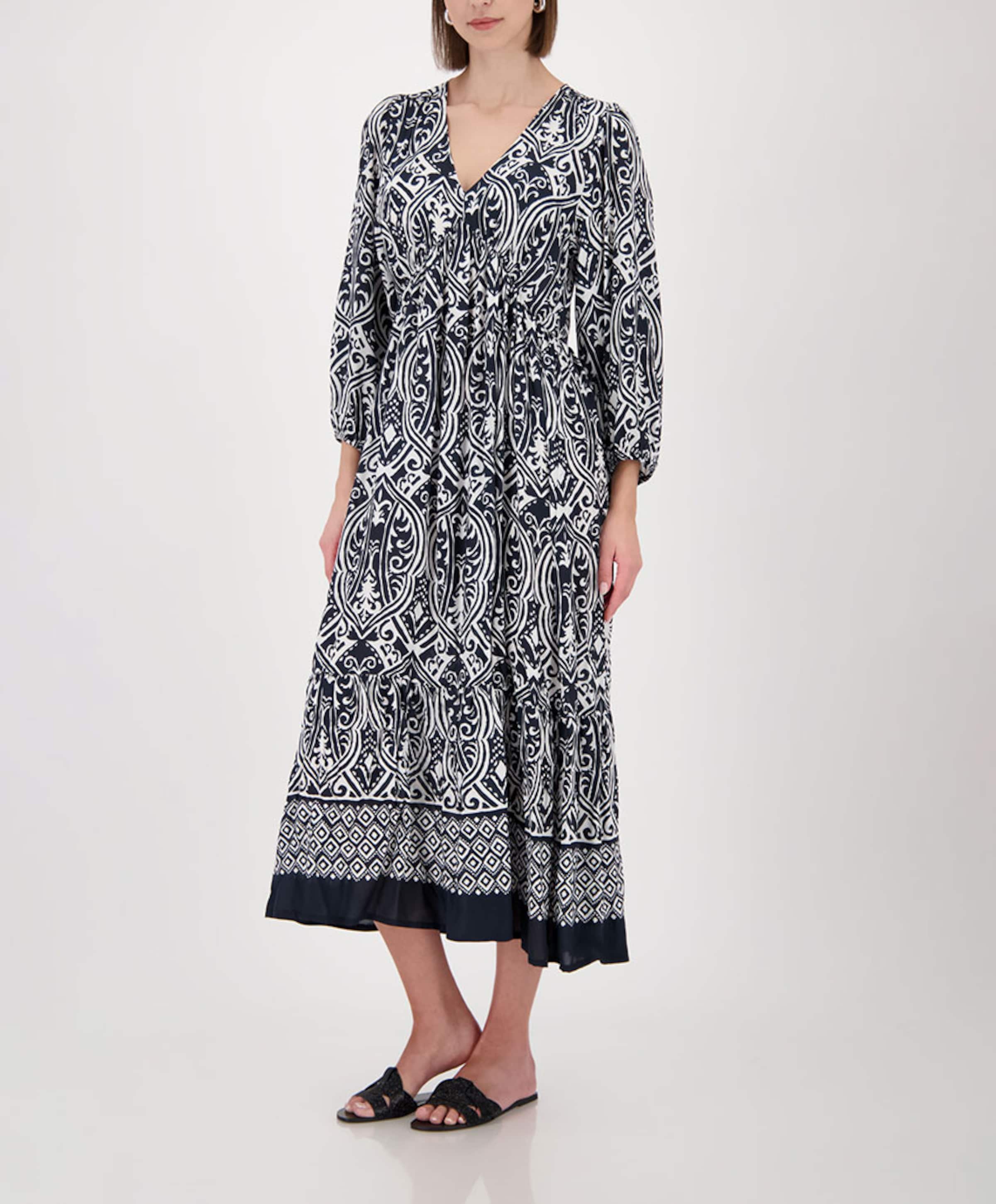 Monari Dames jurk zwart