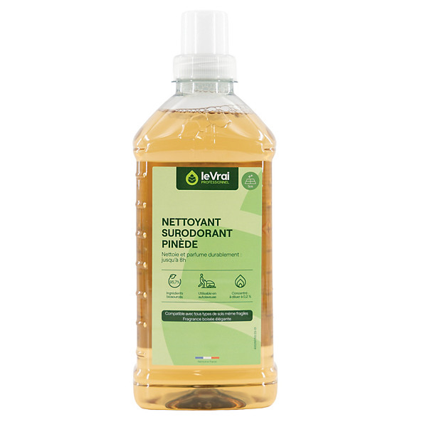 Nettoyant surodorant concentré Le Vrai Pinède 1 L