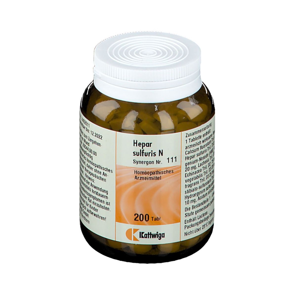 Synergon 111 Hepar sulf. N Tabl.
