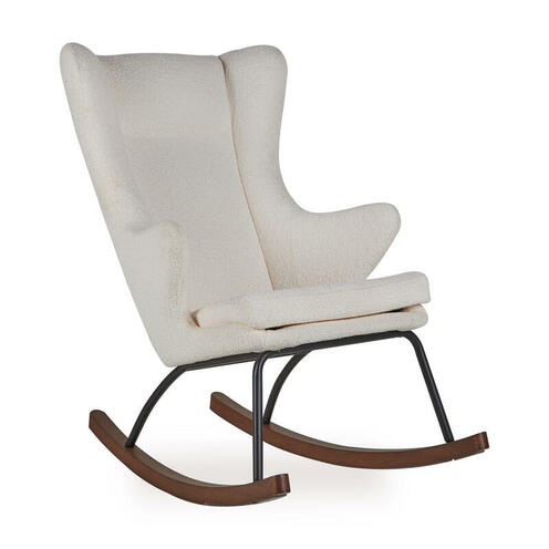 Rocking Chair de luxe adulte Blanc - QUAX