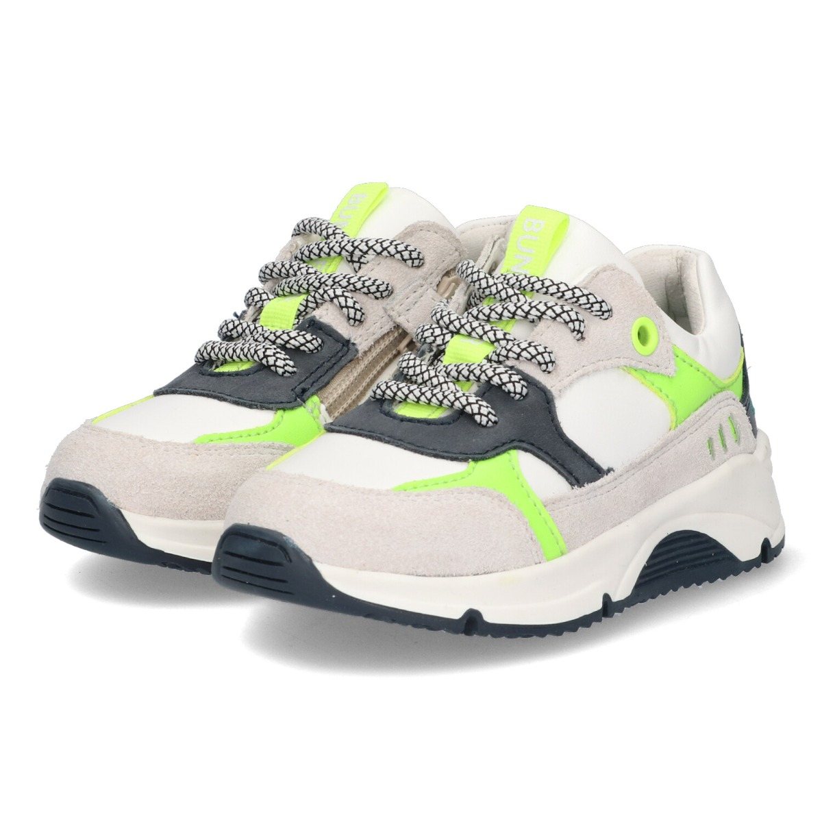 Fabian Force - Lage Sneakers Bunnies Groen