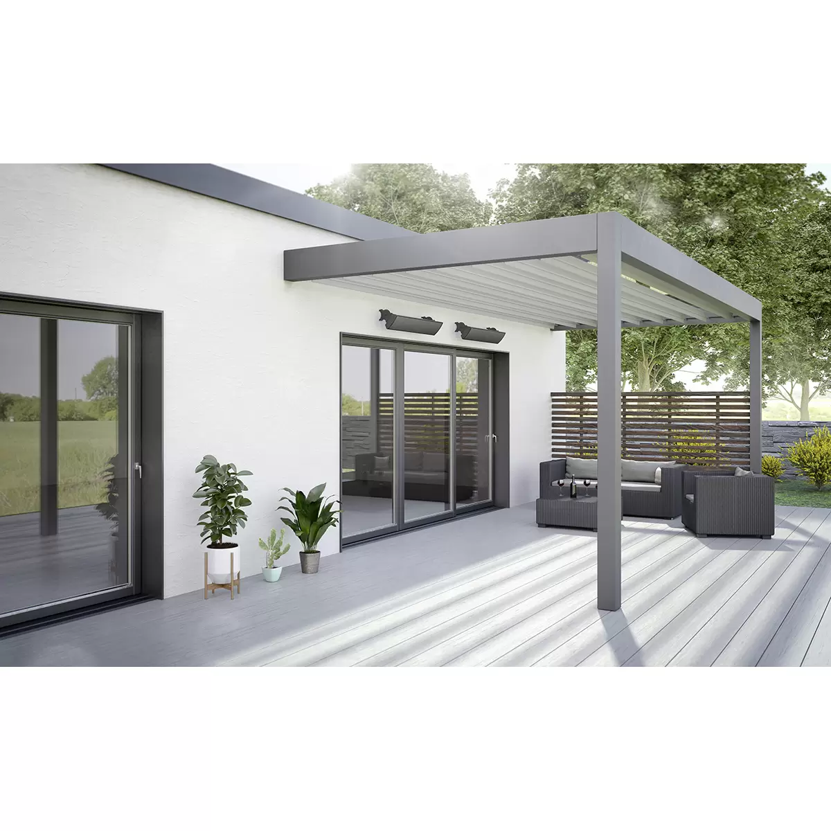 Infrarot Heizer Premium Heat Schwarz