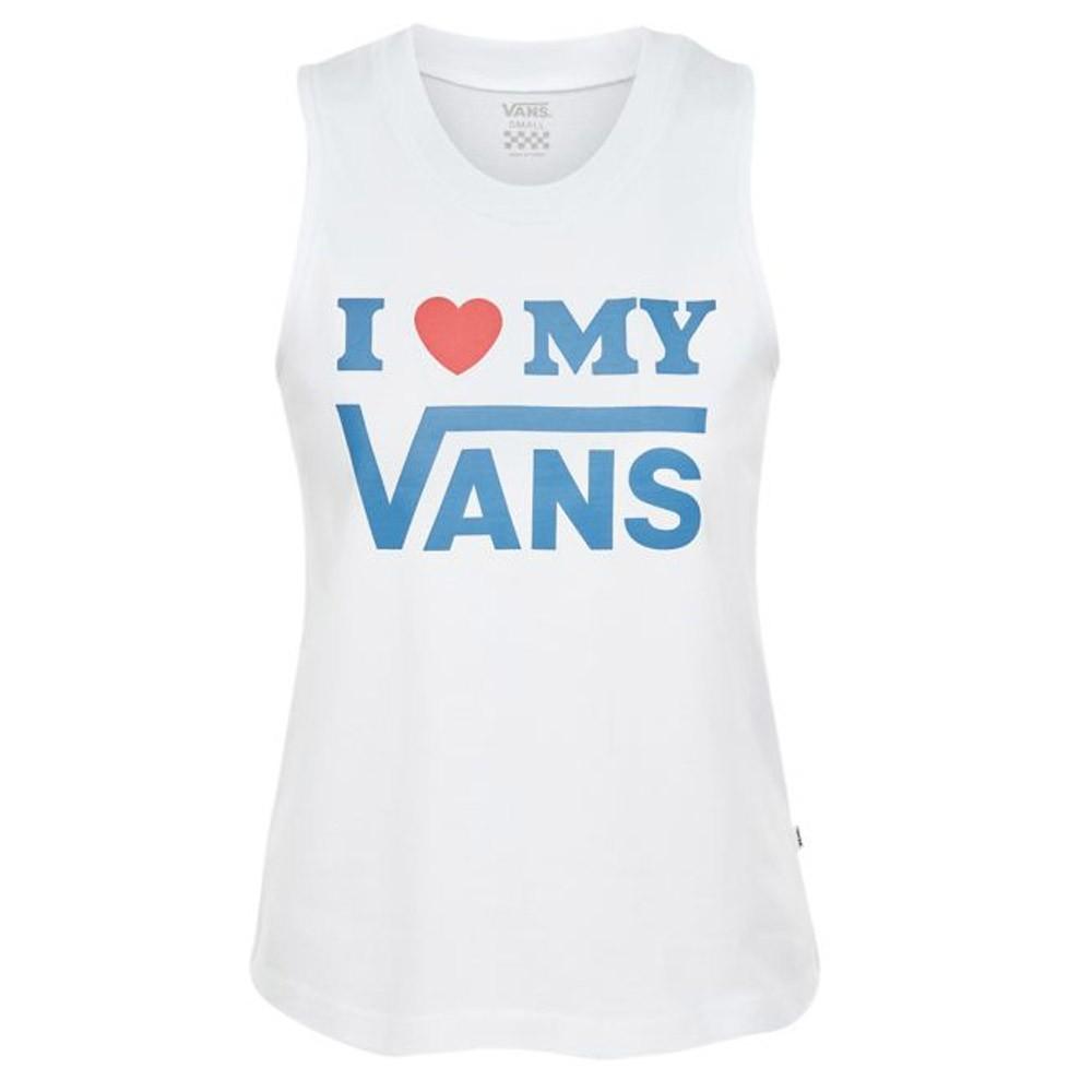 Vans Débardeur blanc femme Vans Love