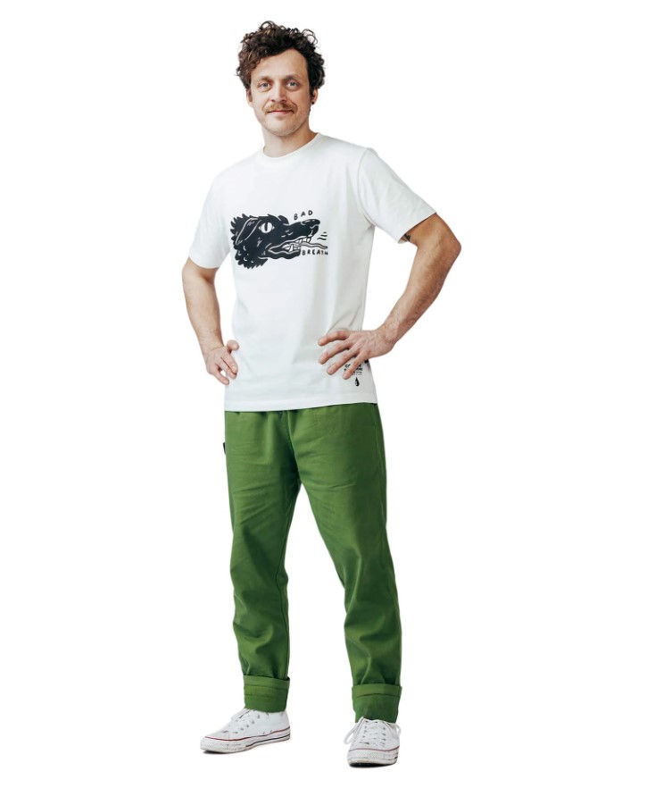 The Dudes Bad Breath T-Shirt Off White