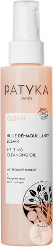 Patyka Clean Huile Démaquillante Éclair Bio Visage Et Yeux Toutes Peaux 150ml
