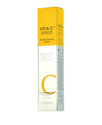 Missha Vita C Plus Eraser Toning Cream 30ml
