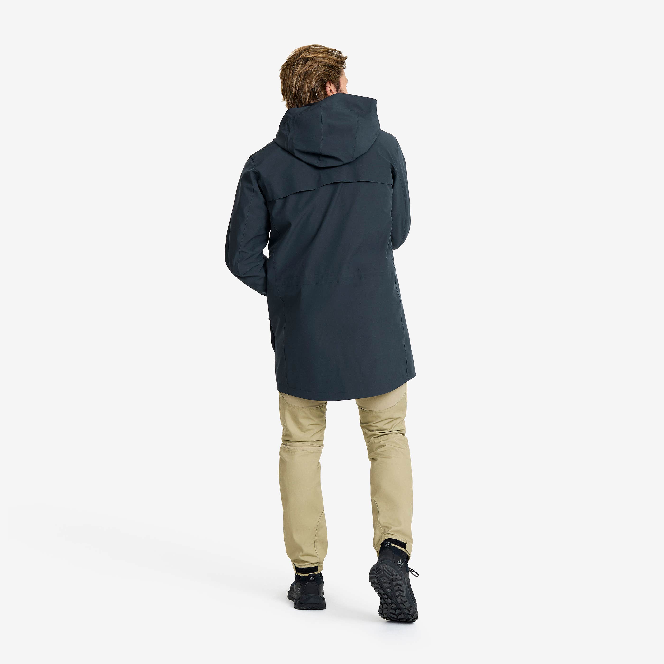 Nevis 2L Parka Herre Blueberry