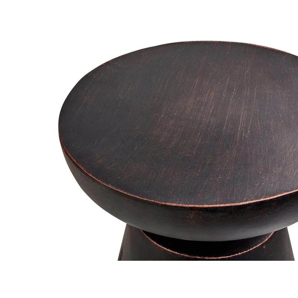 MINCIO - Bijzettafel - Zwart - Lichtbeton