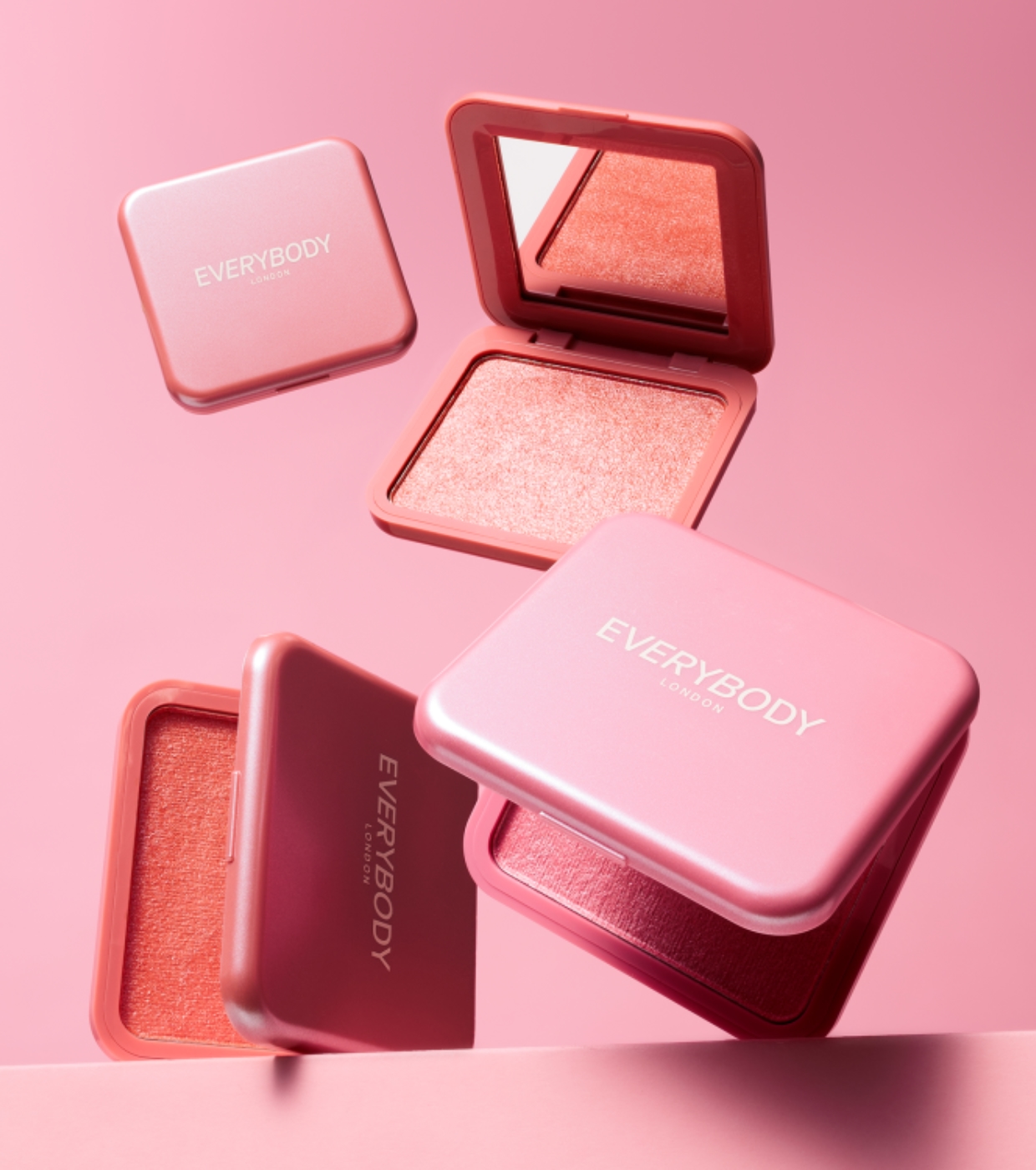 Everybody London  - Blush em pó iluminador - Pink