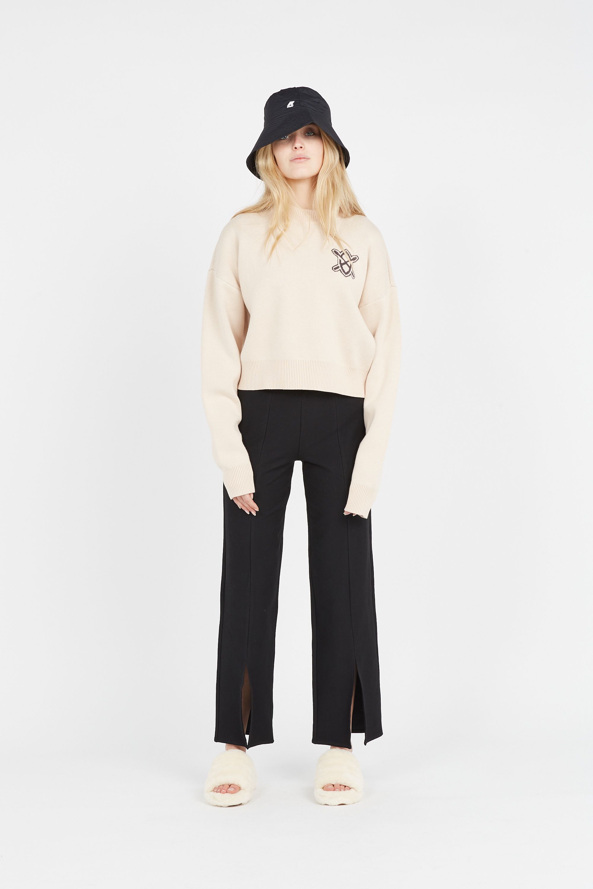 NOISY MAY Pantalon  NMMILY Noir