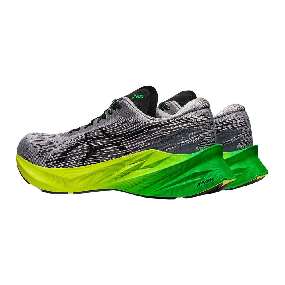Asics NOVABLAST 3 - Chaussures running Homme sheet rock/black