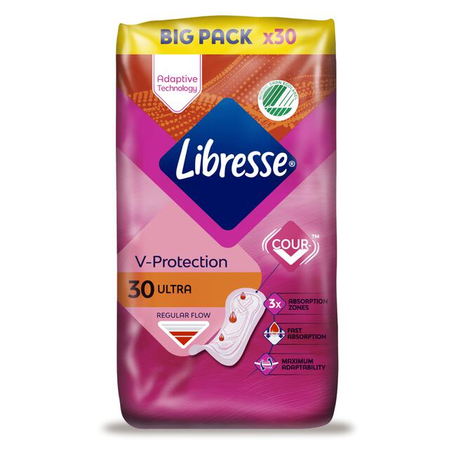 Libresse Ultra Regular Maandverband 30 stuks