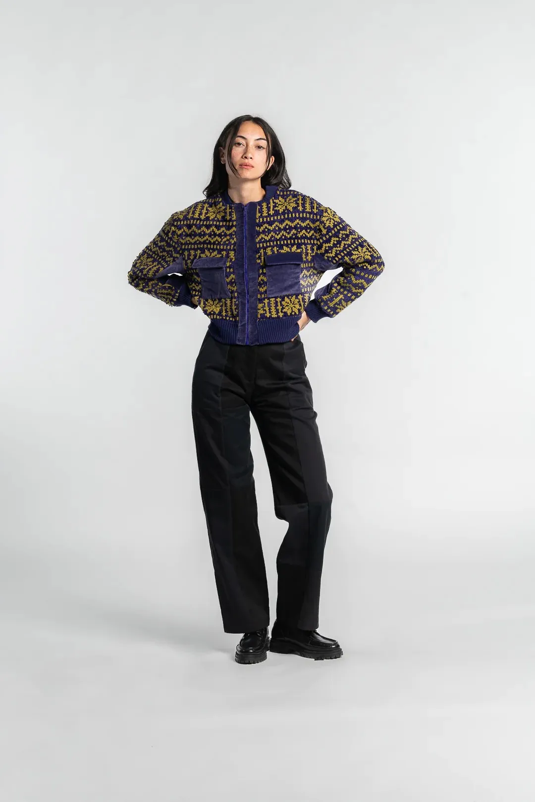 Veste d'hiver Losanje
