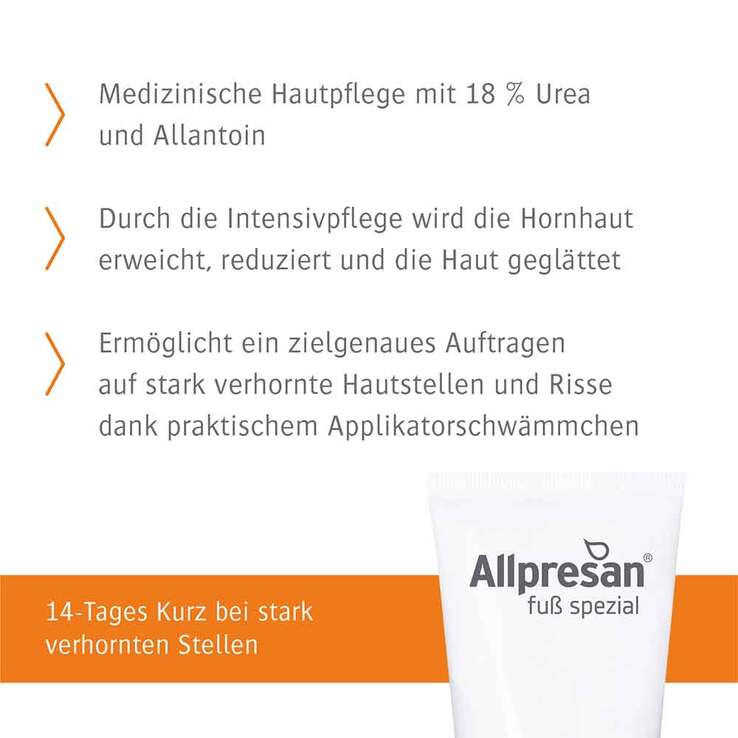 Allpresan Fuß spezial Hornhautreduzier-Creme Nr.4, 40 ml