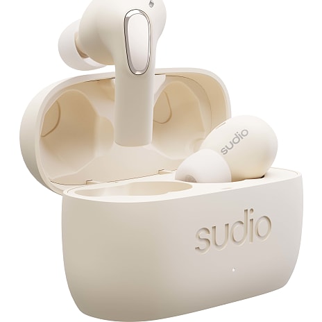 Hovedtelefon In-Ear E2 True Wireless ANC - Chalk