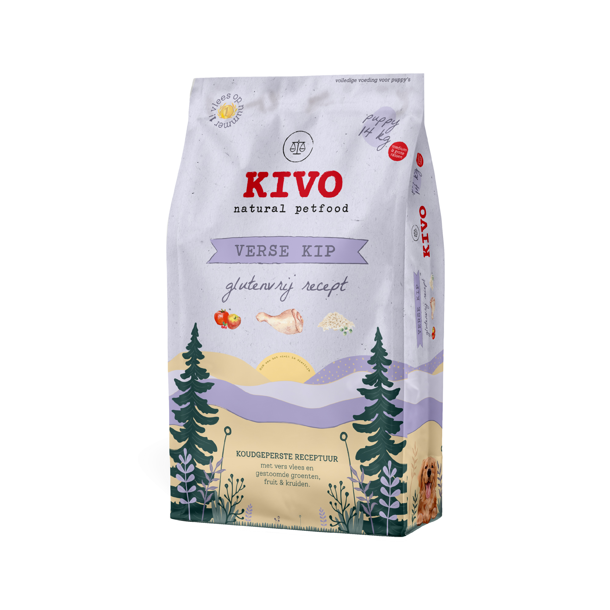 Kivo Verse Kip Puppy Glutenvrij