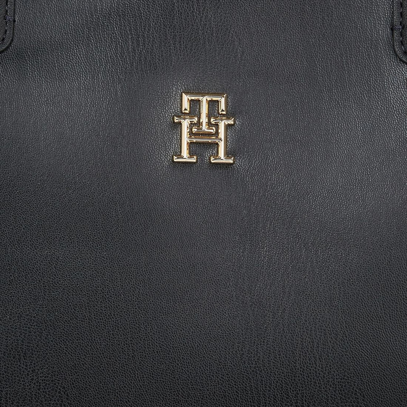 Tommy Hilfiger Sac cabas Iconic noir - 32x50x14 cm