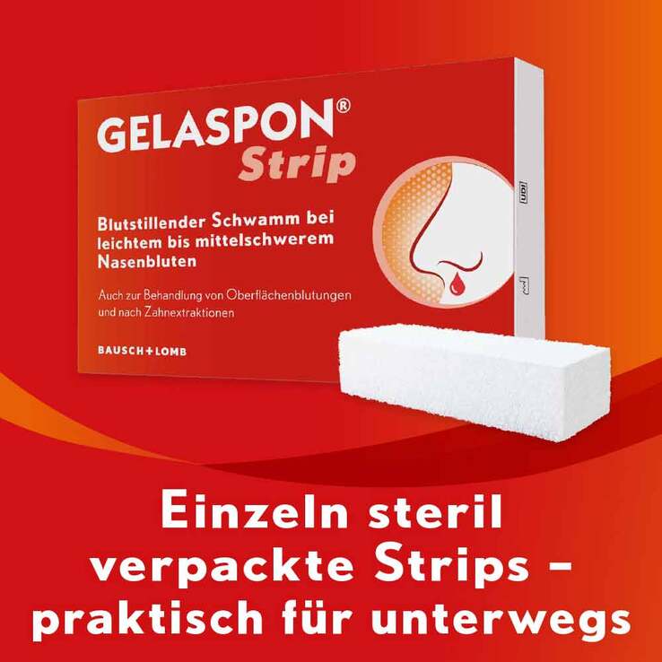 GELASPON® Strip Blutstillender Schwamm, 4 St