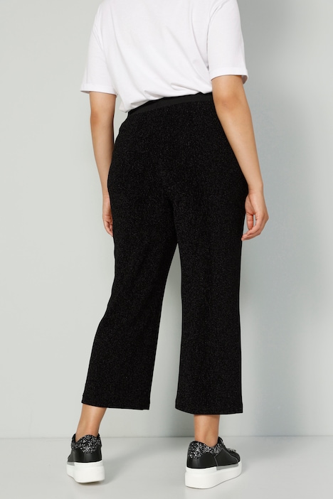 Culotte, Glitzereffekt, Elastikbund