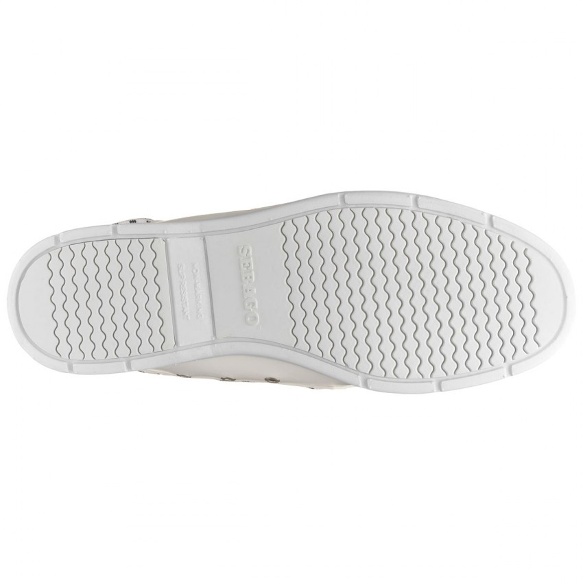 JACKMAN WHITE-CHAUSSURE BATEAU POUR HOMME WHITE