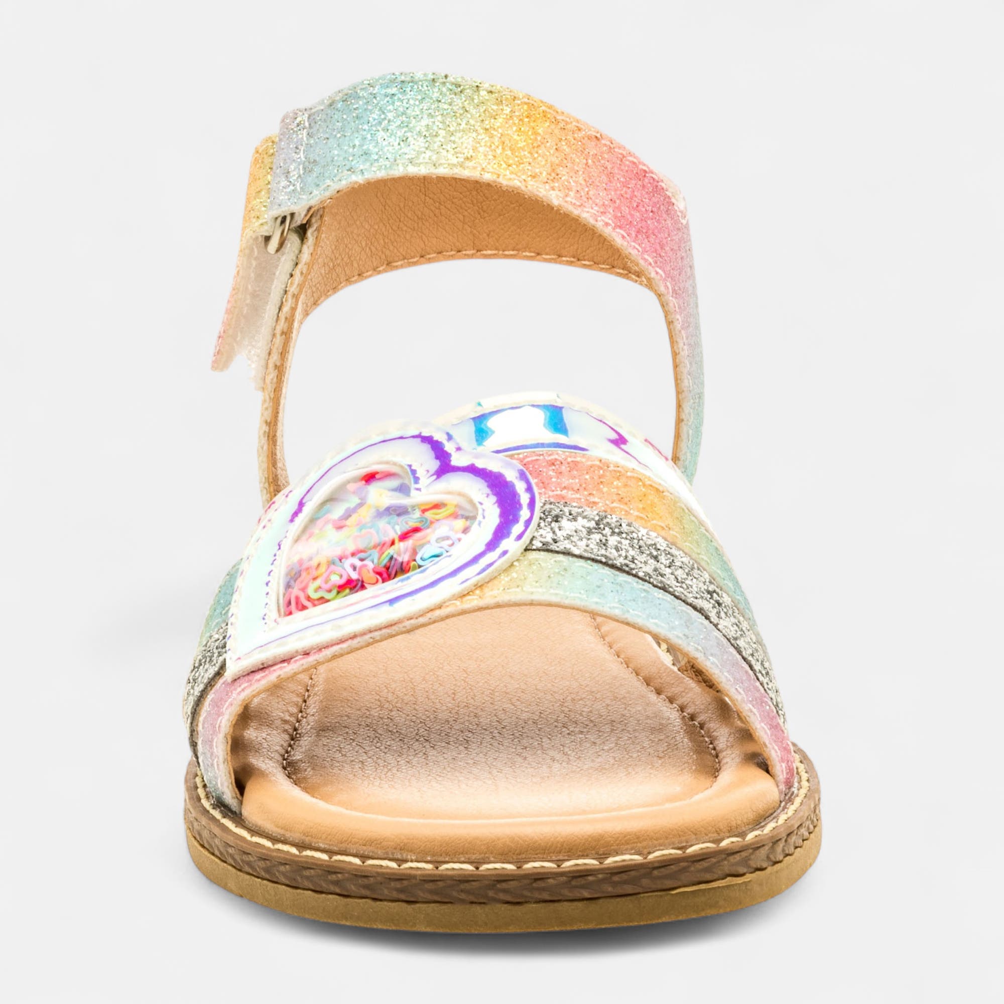Nu-pieds Fille multicolore
