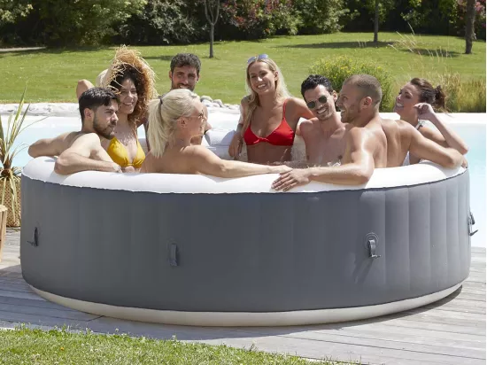Spa gonflable Xtra rond Bulles 8 places - Infinite Spa