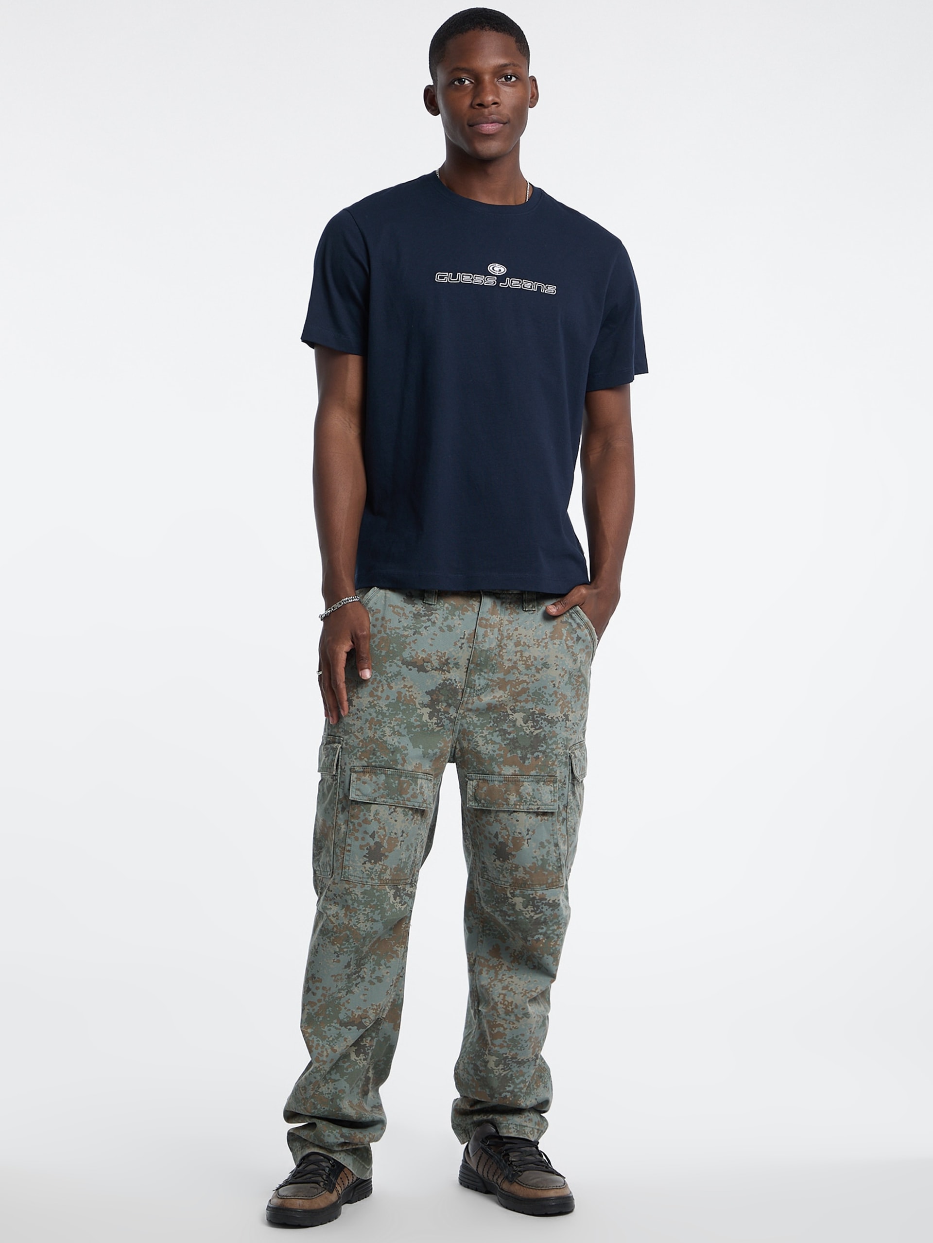 Calças cargo GUESS Originals Eco Twill