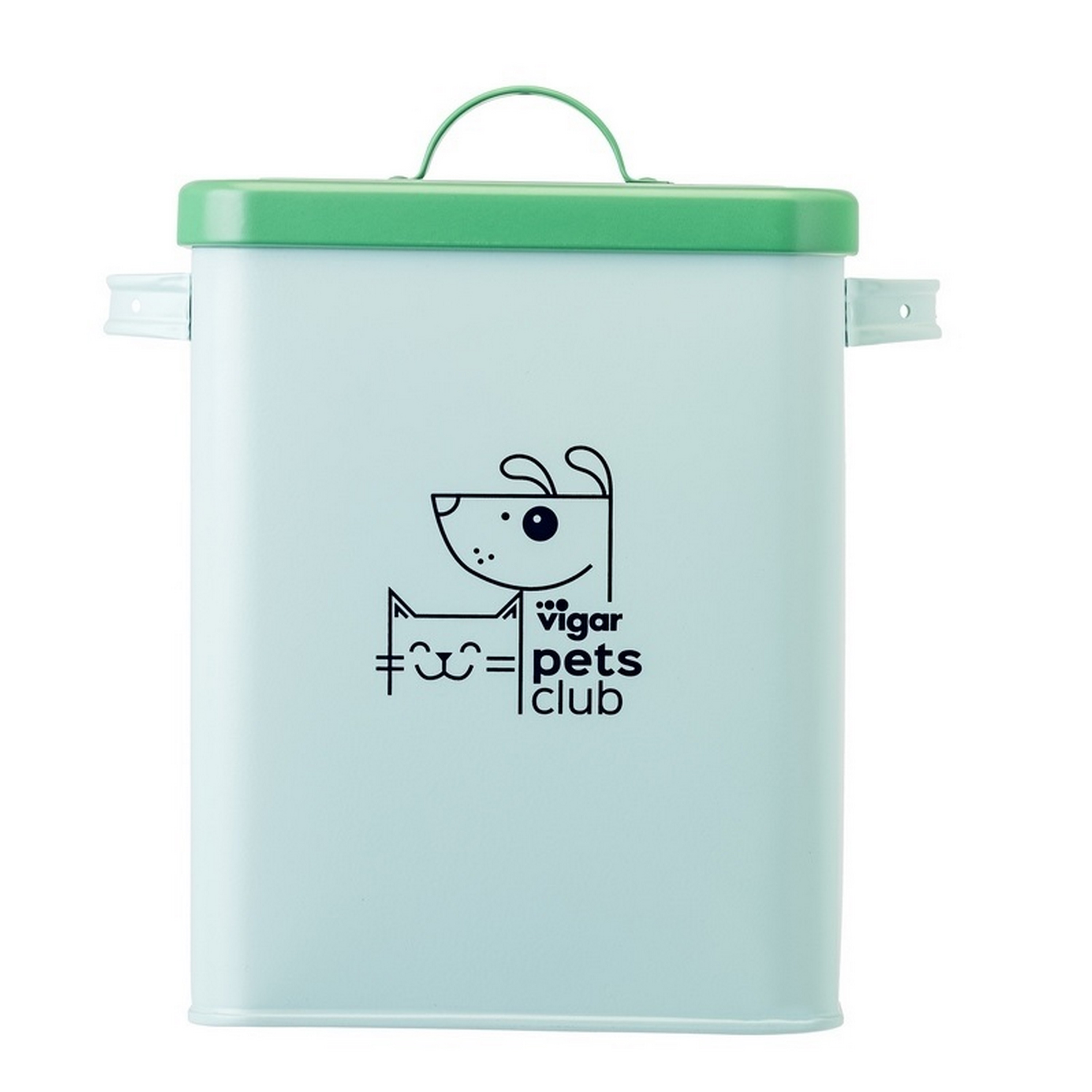 Recipiente pequeno de metal de 5 litros da Pets Club