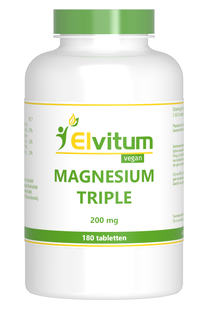 Elvitum Magnesium Triple Tabletten 180TB