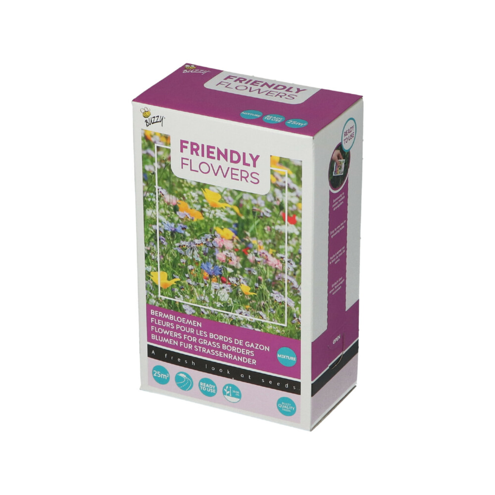 Buzzy Strooidoosje Friendly Flowers Bermmengsel 25 m²