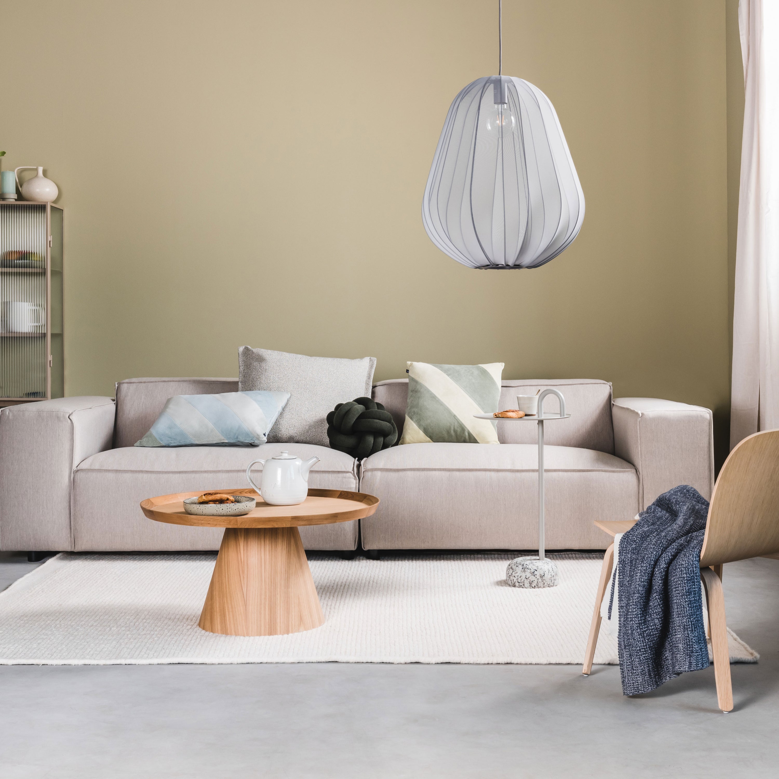 by fonQ Chunky 4-zitsbank - Beige