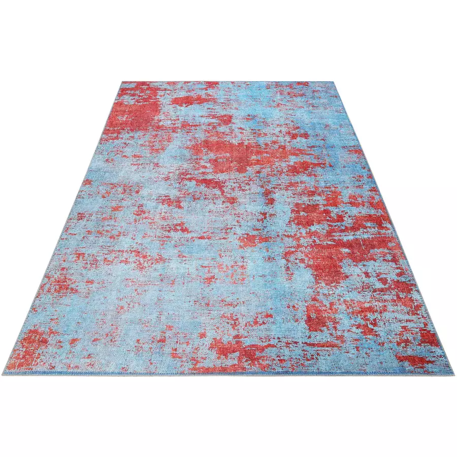 Wecon home Kurzflorteppich Hot Spring blau
