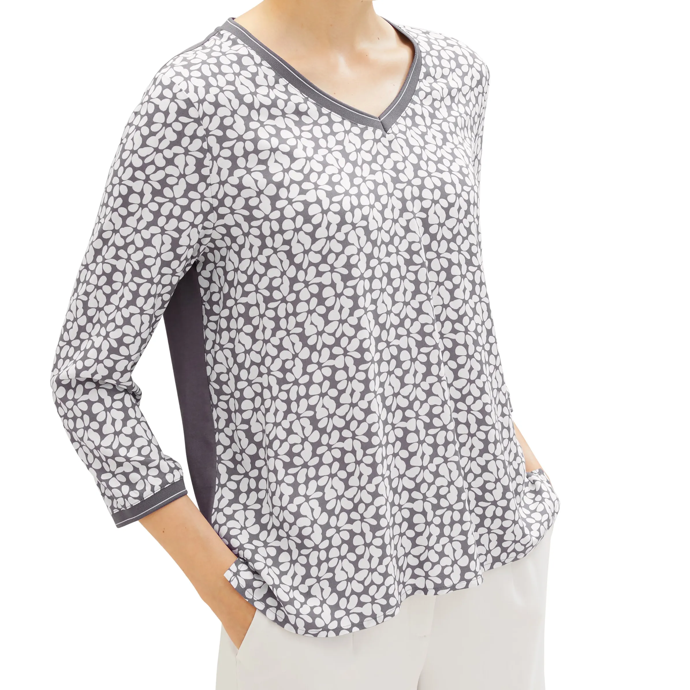 Damen Shirt mit Alloverprint