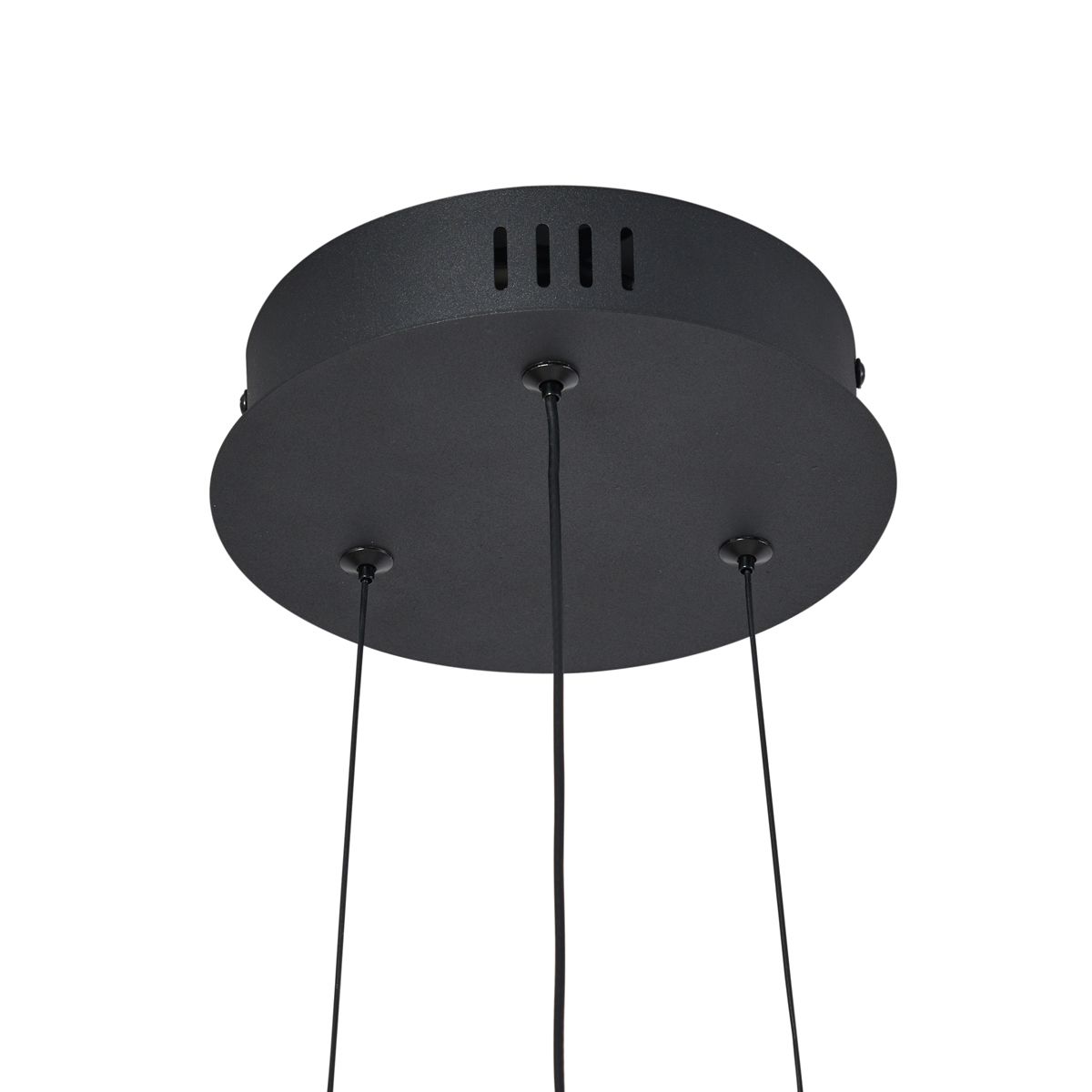 Design hanglamp zwart en transparant 3-staps dimbaar - Scacrylic