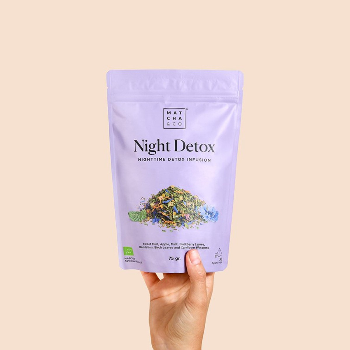 Infusion - Night Detox - Menthe & pomme - 30 sachets