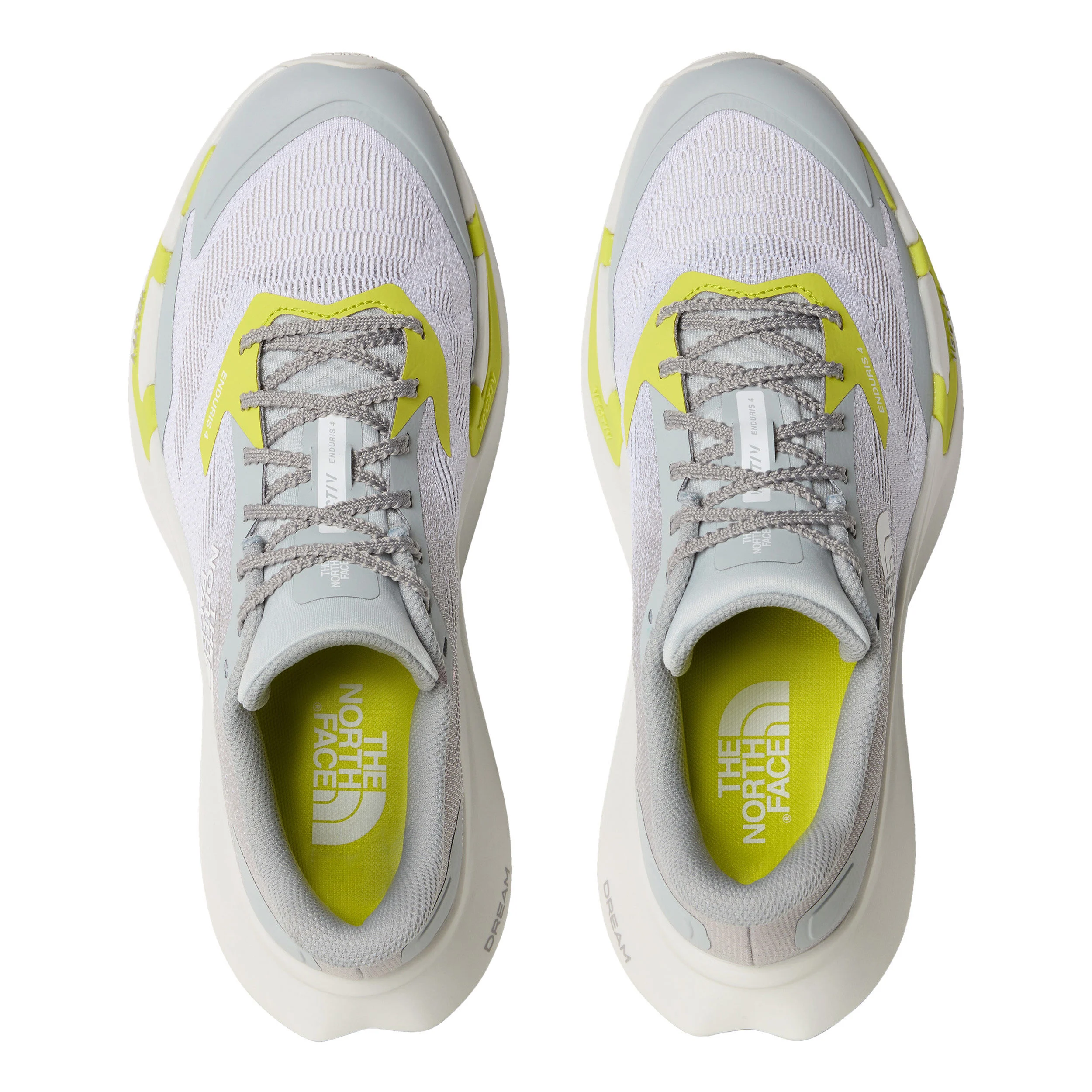 The North Face Vectiv Enduris 4 Chaussure Trail Hommes - Gris Clair , Jaune