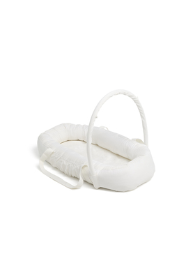 Alice & Fox ASTRID Babynest med Håndtak, Hvit