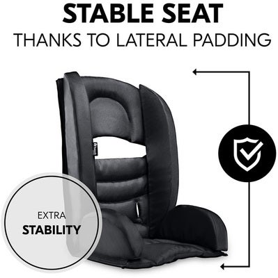 Hauck Comfort Sittepute til Sykkelvogn, Black