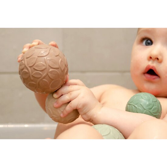 Balles Sensorielles Leaf   Earth        de               Natruba