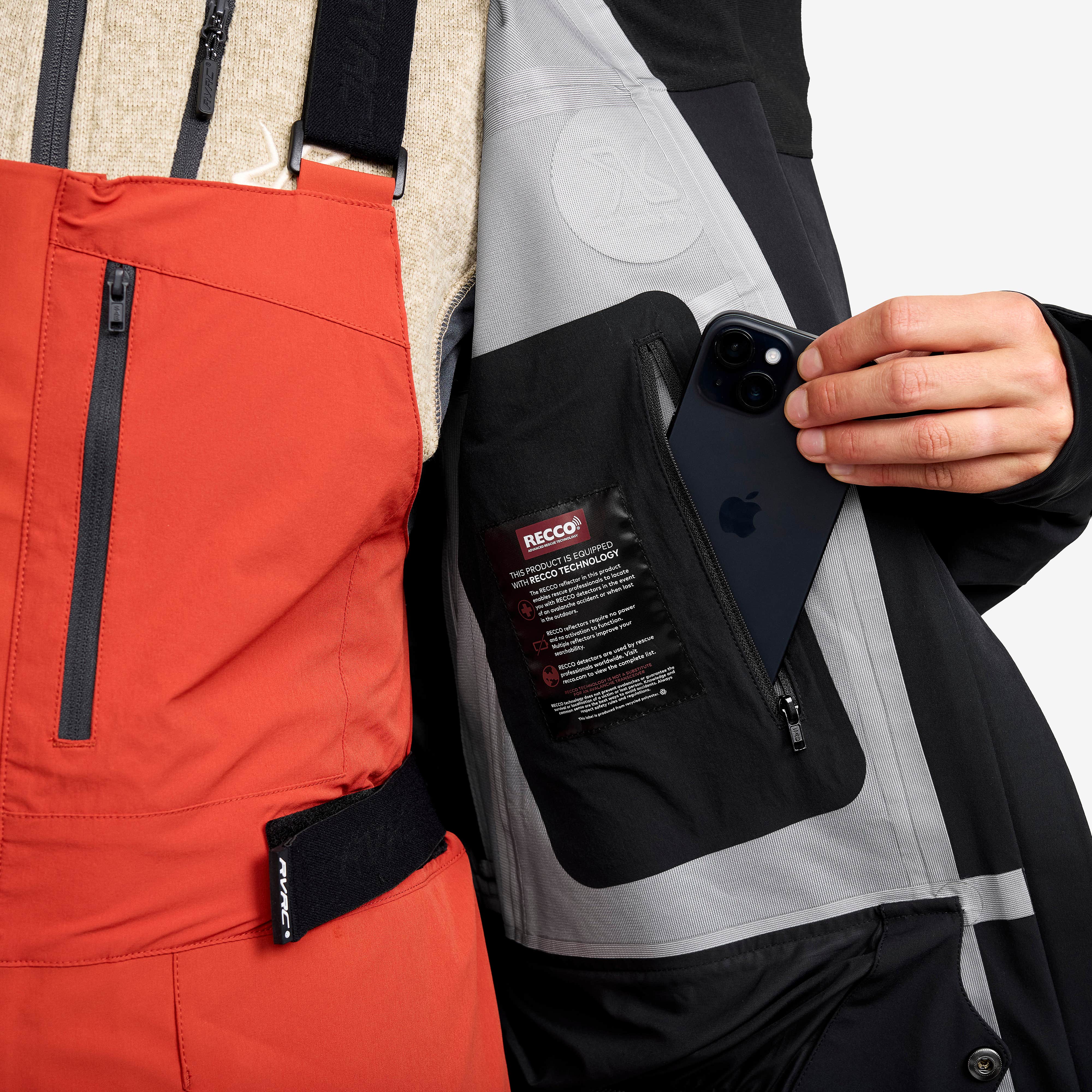 Atlas 3L Ski Jacket Dame Black