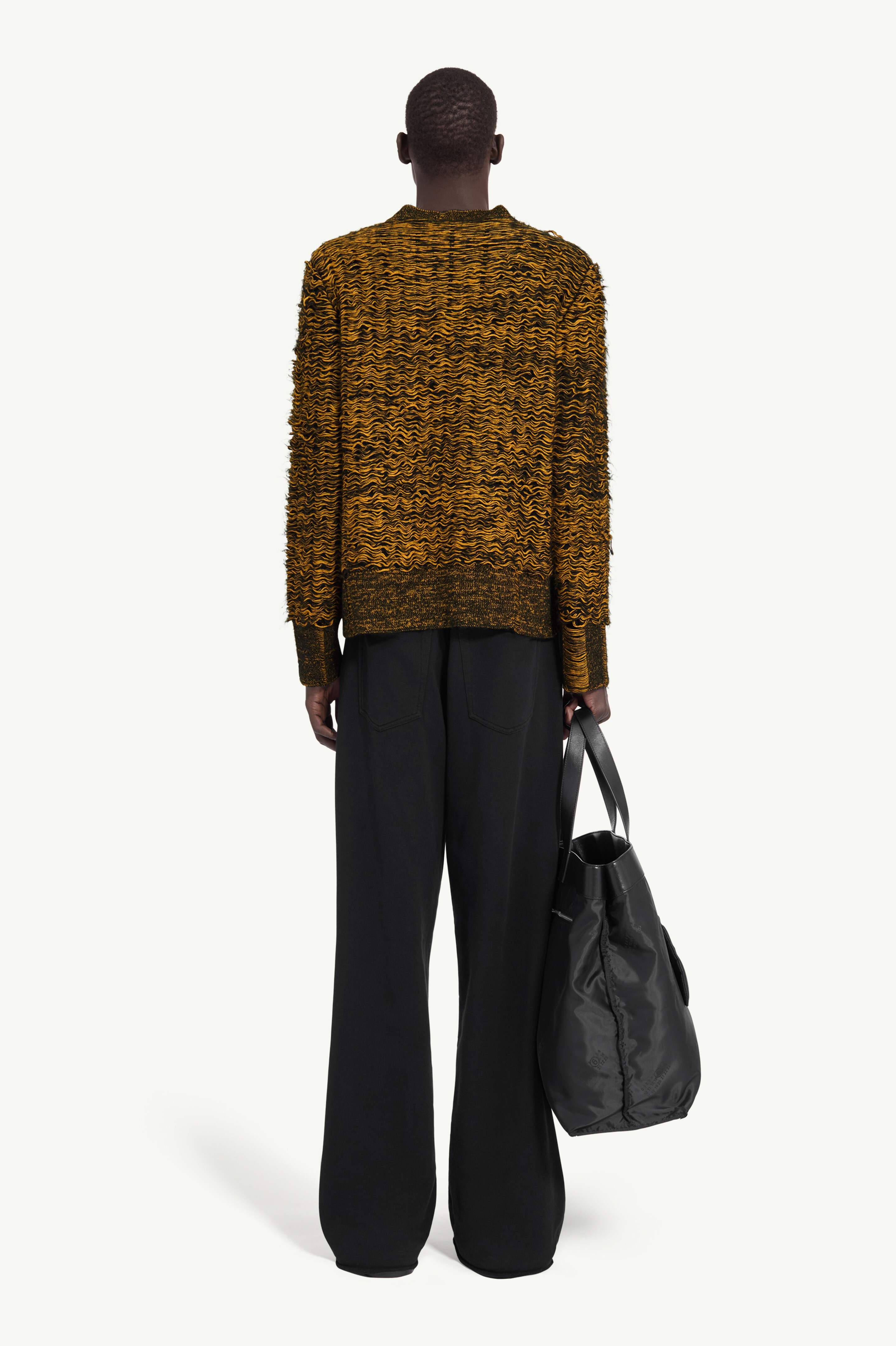 Pull en maille en mélange de laine pour homme | MM6